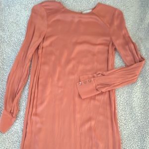 Pink a-line dress